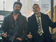 Karl Urban y Jeffrey Dean Morgan en la cuarta temporada de The Boys
