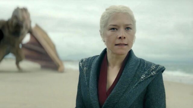 Emma D'Arcy como Rhaenyra Targaryen en House of The Dragon (La Casa del Dragón) 2x07