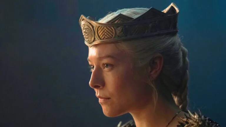 Emma D'Arcy como Rhaenyra Targaryen en House of The Dragon (La Casa del Dragón) Temporada 2 Capítulo 8