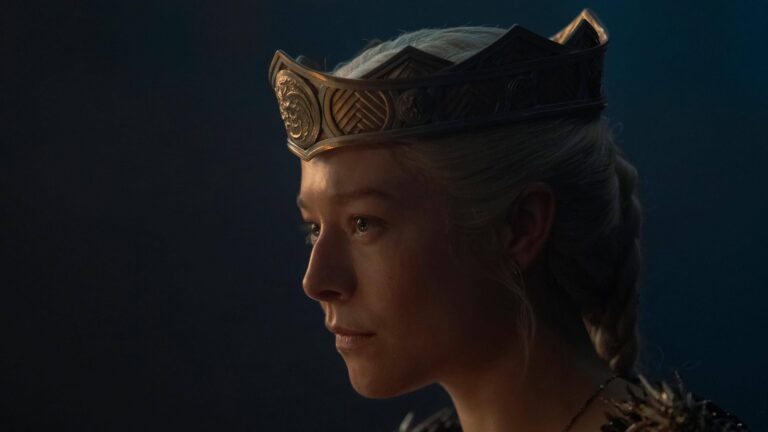 Emma D'Arcy como Rhaenyra Targaryen en House of The Dragon (La Casa del Dragón) 2x08 (Final de Temporada)