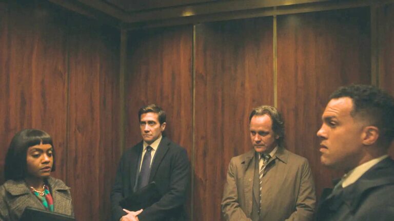 Mya Winslow, Rusty Sabich, Tommy Molto y Nico Della Guardia en "Presumed Innocent" (“Se presume inocente”) 1x07
