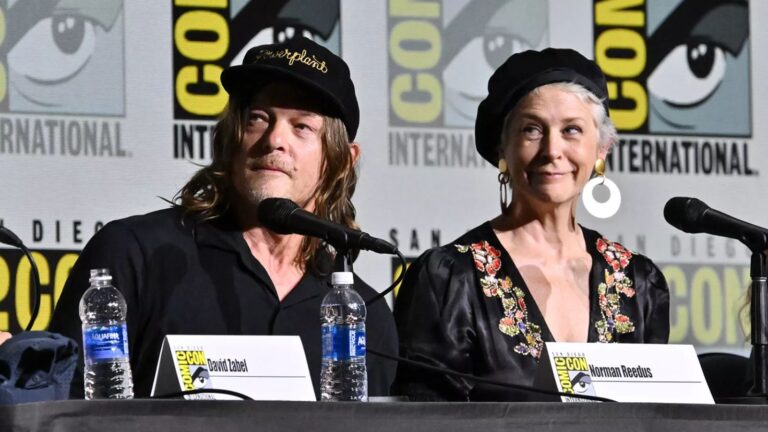 Norman Reedus y Melissa McBride en la Comic-Con de San Diego 2024 (SDCC)