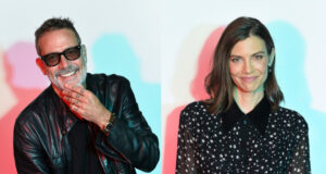 Jeffrey Dean Morgan y Lauren Cohan en la Comic-Con 2024