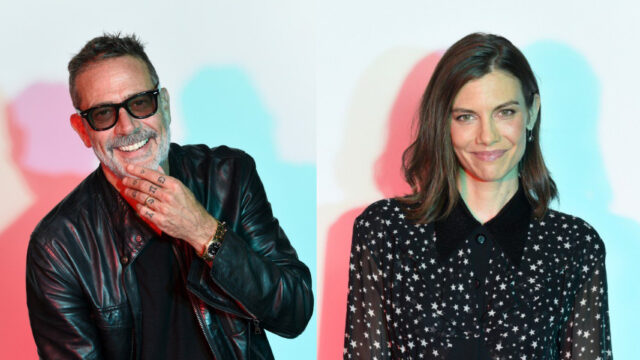 Jeffrey Dean Morgan y Lauren Cohan en la Comic-Con 2024