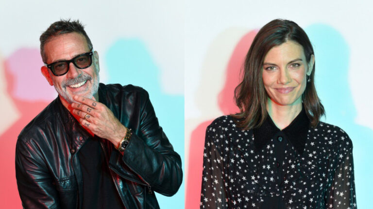 Jeffrey Dean Morgan y Lauren Cohan en la Comic-Con 2024