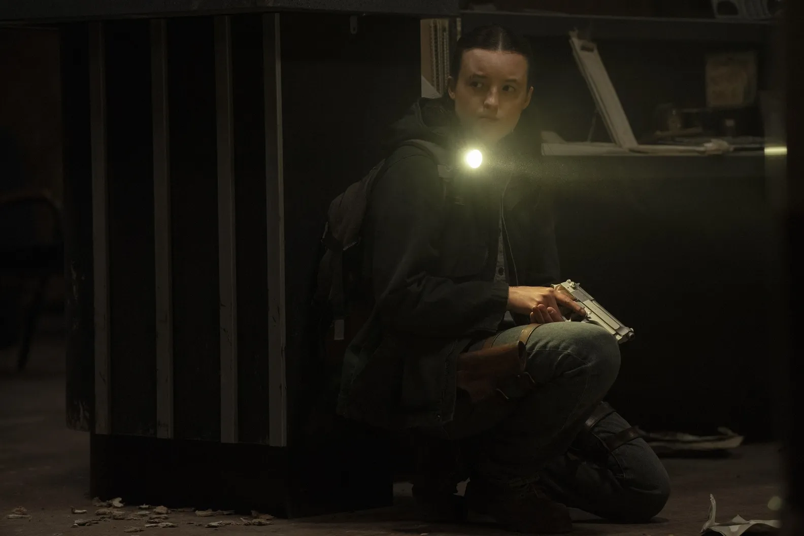 Bella Ramsey como Ellie en The Last Of Us Temporada 2 Episodio 5