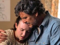Ellie (Bella Ramsey) y Joel (Pedro Pascal) abrazados en The Last of Us 2x06