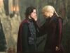 House of The Dragon 3x01: Promos, fotos y sinopsis Jacaerys Velaryon (Harry Collett) y Rhaenyra Targaryen (Emma D'Arcy) en el primer capítulo de la tercera temporada de House of The Dragon (La Casa del Dragon)