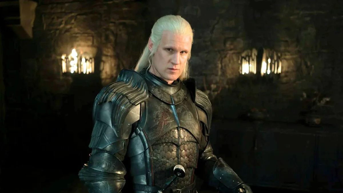 Matt Smith como Daemon Targaryen en House if The Dragon (La Casa del Dragón) Temporada 3 Capitulo 2