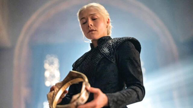 Emma D'Arcy como Rhaenyra Targaryen en House of The Dragon (La Casa del Dragón) Temporada 3