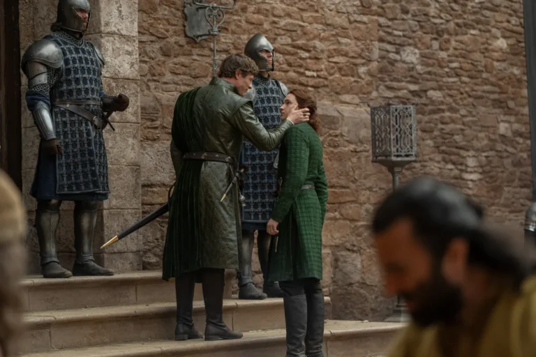 Ormund Hightower y Daeron Targaryen en House of the Dragon 3x04