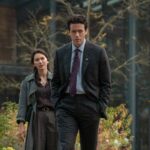 Ashley Zukerman y Jessica Henwick en Silo 3x02 "It’s All Good" (Apple TV)