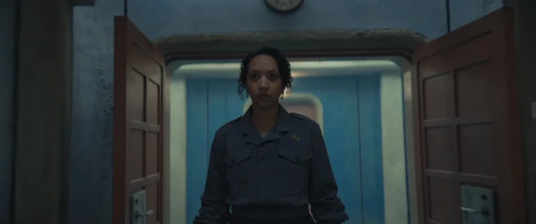 Alexandria Riley en Silo Temporada 3 Capítulo 3 'A Dark Web' (Apple TV)
