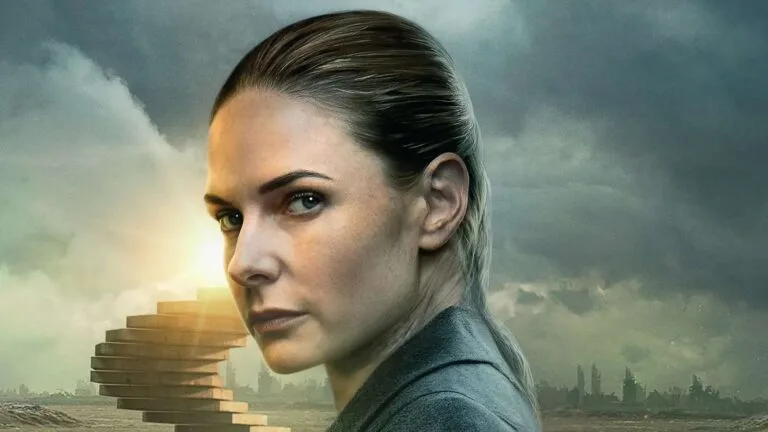 Juliette Nichols (Rebecca Ferguson) en afiche promocional de Silo