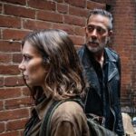Maggie (Lauren Cohan) y Negan (Jeffrey Dean Morgan) en la Temporada 3 de The Walking Dead: Dead City
