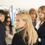 Las Cinco de Monterey en Big Little Lies: Jane (Shailene Woodley), Bonnie (Zoë Kravitz), Madeline (Reese Witherspoon), Celeste (Nicole Kidman) y Renata (Laura Dern)