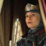 La reina Rhaenyra Targaryen (Emma D'Arcy) en House of the Dragon Temporada 3 Capitulo 8 (Final de Temporada)
